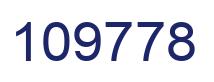 Number 109778 blue image