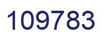 Number 109783 blue image