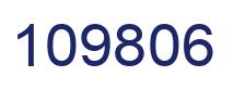 Number 109806 blue image