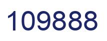 Number 109888 blue image