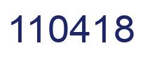 Number 110418 blue image