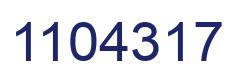 Número 1104317 imagen azul