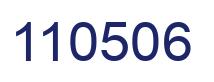 Number 110506 blue image