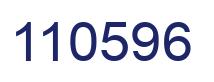 Número 110596 imagen azul