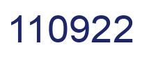 Número 110922 imagen azul