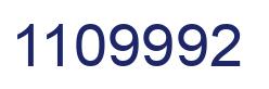 Number 1109992 blue image