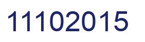 Number 11102015 blue image