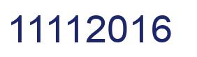 Number 11112016 blue image