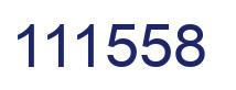 Número 111558 imagen azul