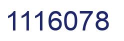 Number 1116078 blue image