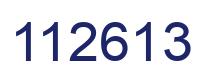 Número 112613 imagen azul