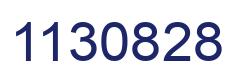 Number 1130828 blue image
