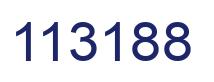 Number 113188 blue image
