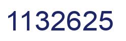 Número 1132625 imagen azul