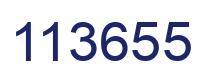 Número 113655 imagen azul