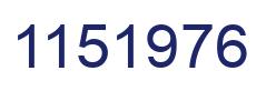 Número 1151976 imagen azul