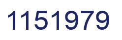 Número 1151979 imagen azul
