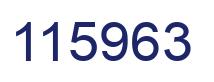 Número 115963 imagen azul
