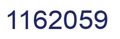 Number 1162059 blue image