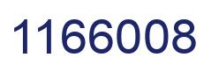 Number 1166008 blue image