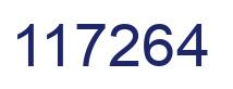 Número 117264 imagen azul