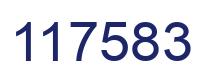 Número 117583 imagen azul