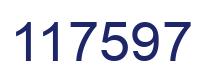Número 117597 imagen azul