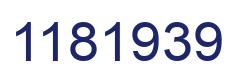 Number 1181939 blue image