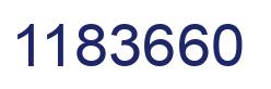 Número 1183660 imagen azul