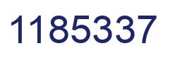 Número 1185337 imagen azul