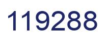 Número 119288 imagen azul