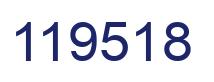 Número 119518 imagen azul