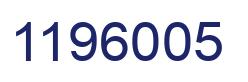 Number 1196005 blue image