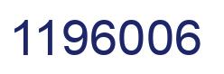 Number 1196006 blue image