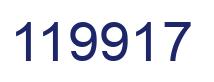 Número 119917 imagen azul