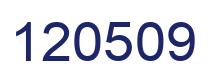 Number 120509 blue image