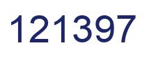 Número 121397 imagen azul