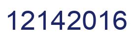 Number 12142016 blue image