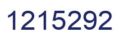Número 1215292 imagen azul