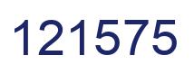 Número 121575 imagen azul