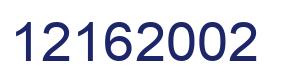 Número 12162002 imagen azul