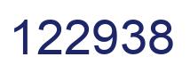 Número 122938 imagen azul