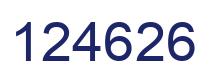 Número 124626 imagen azul