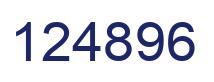 Número 124896 imagen azul