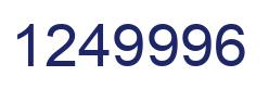 Número 1249996 imagen azul