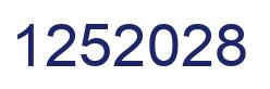 Número 1252028 imagen azul