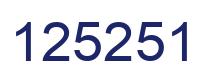 Número 125251 imagen azul