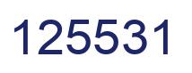 Número 125531 imagen azul