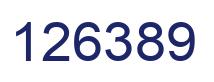 Number 126389 blue image