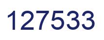 Número 127533 imagen azul